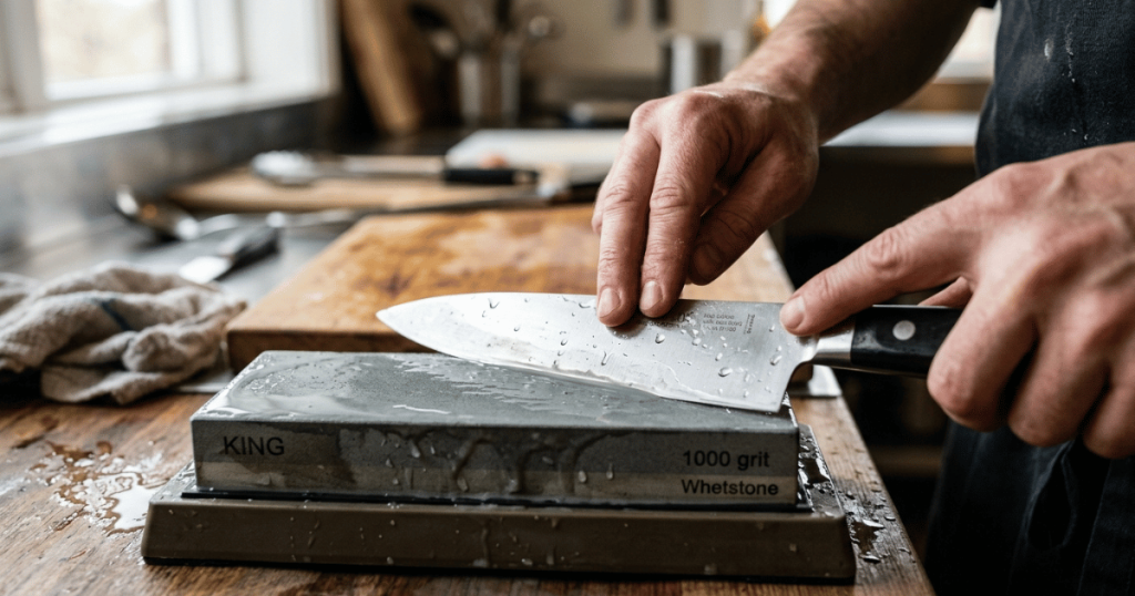 How to Sharpen Kitchen Knives?