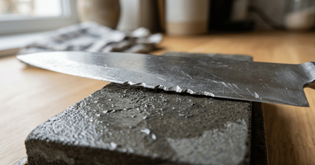 How to Fix a Chipped Knife Edge?