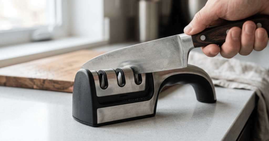 Pull-Through Sharpeners