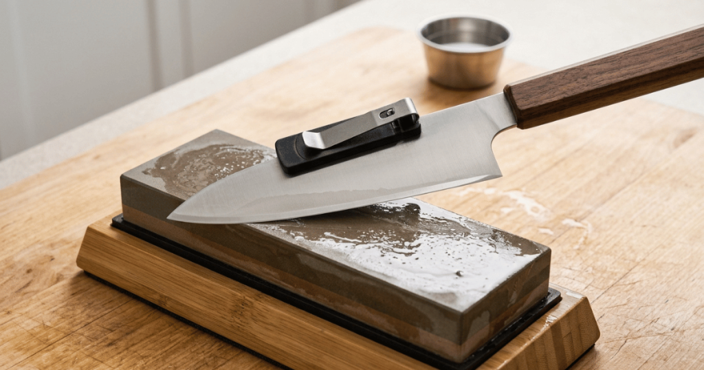 What Angle to Sharpen Kitchen Knives?